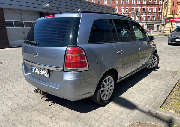 Opel Zafira cena 13500 przebieg: 210100, rok produkcji 2008 z Katowice małe 407